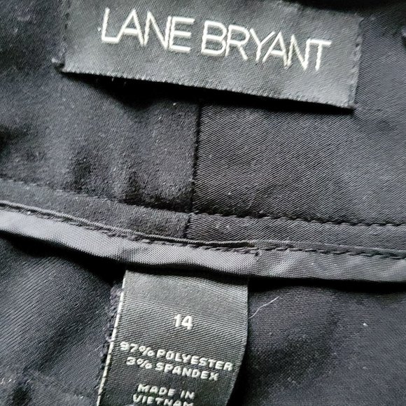 Lane Bryant Black Wide Leg Dress Pants Size 14 - Picture 2 of 8